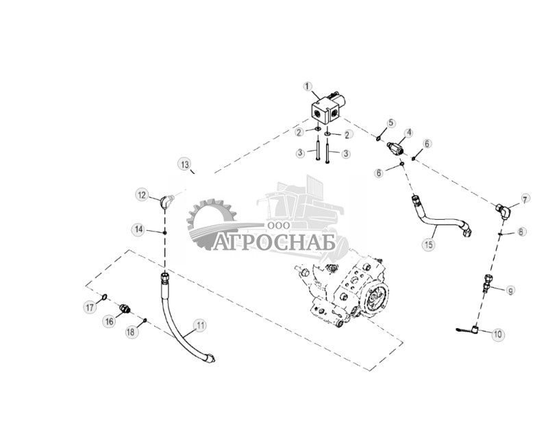 Шланги и фитинги откл. холодного запуска ( - 667937) - ST3659 628.jpg